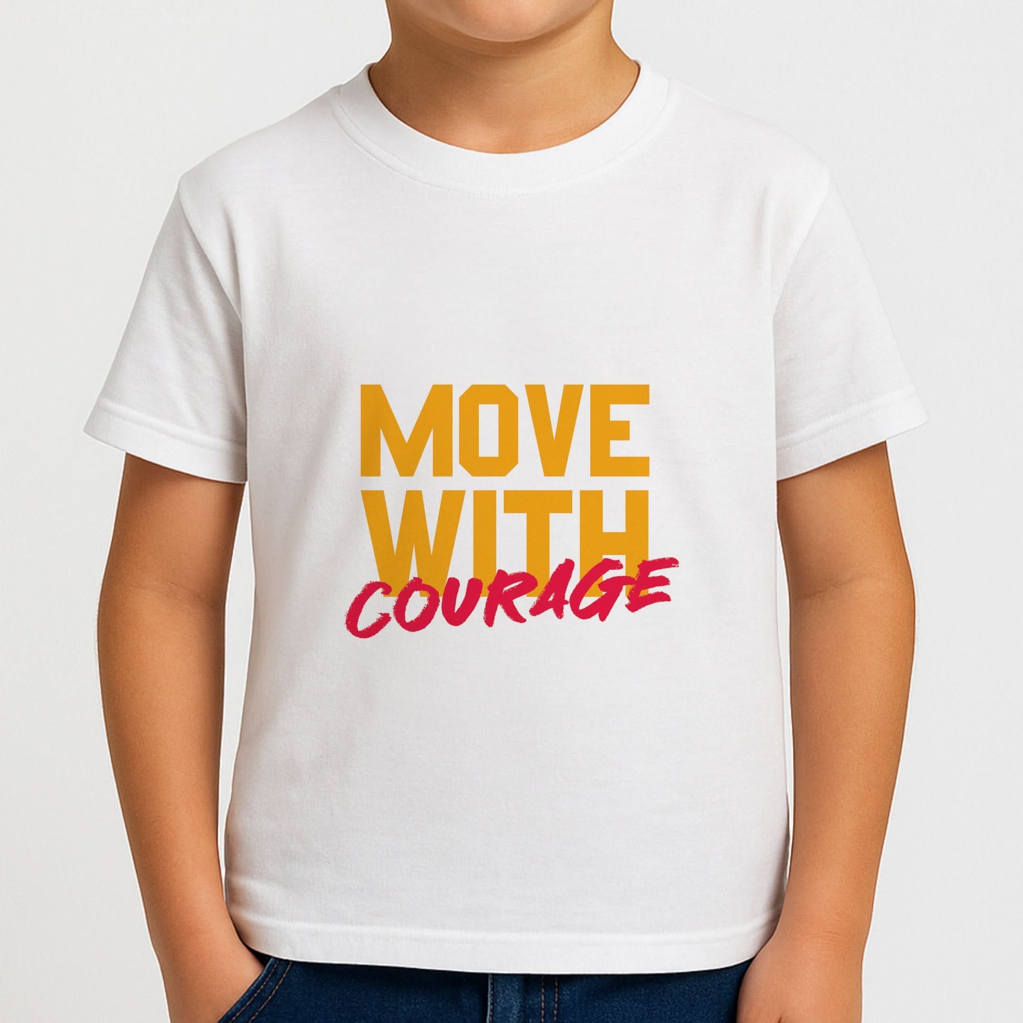 Move With Courage Boys T-Shirt