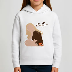 Vintage Pose Girls Hoodie