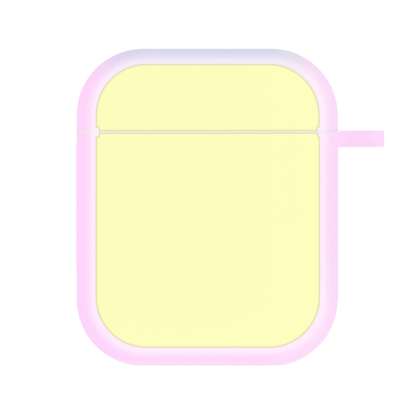 Back To Casics - Pretty Pastels - Plain Yellow AirPods Case