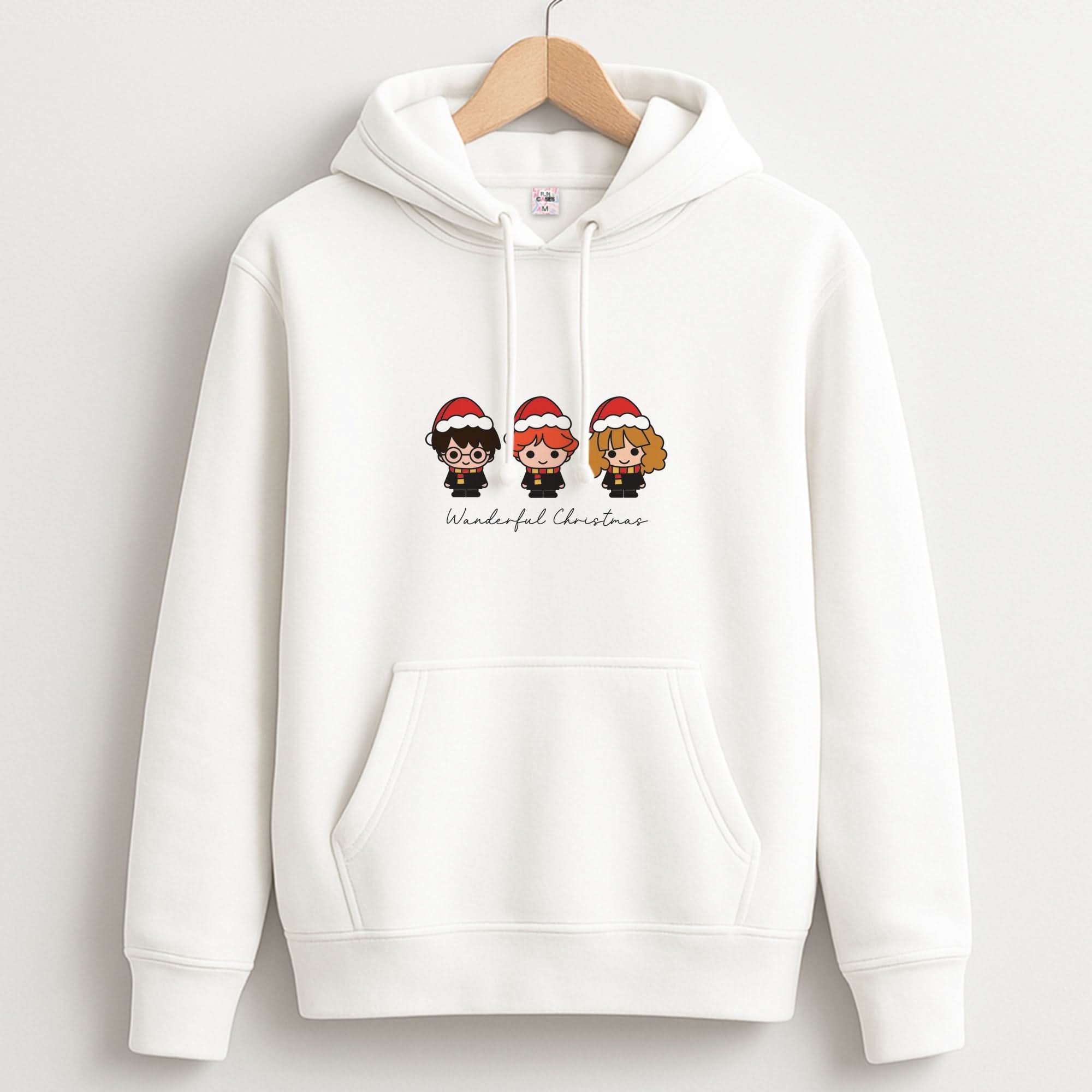 Wizards With Christmas Hats Unisex Hoodie