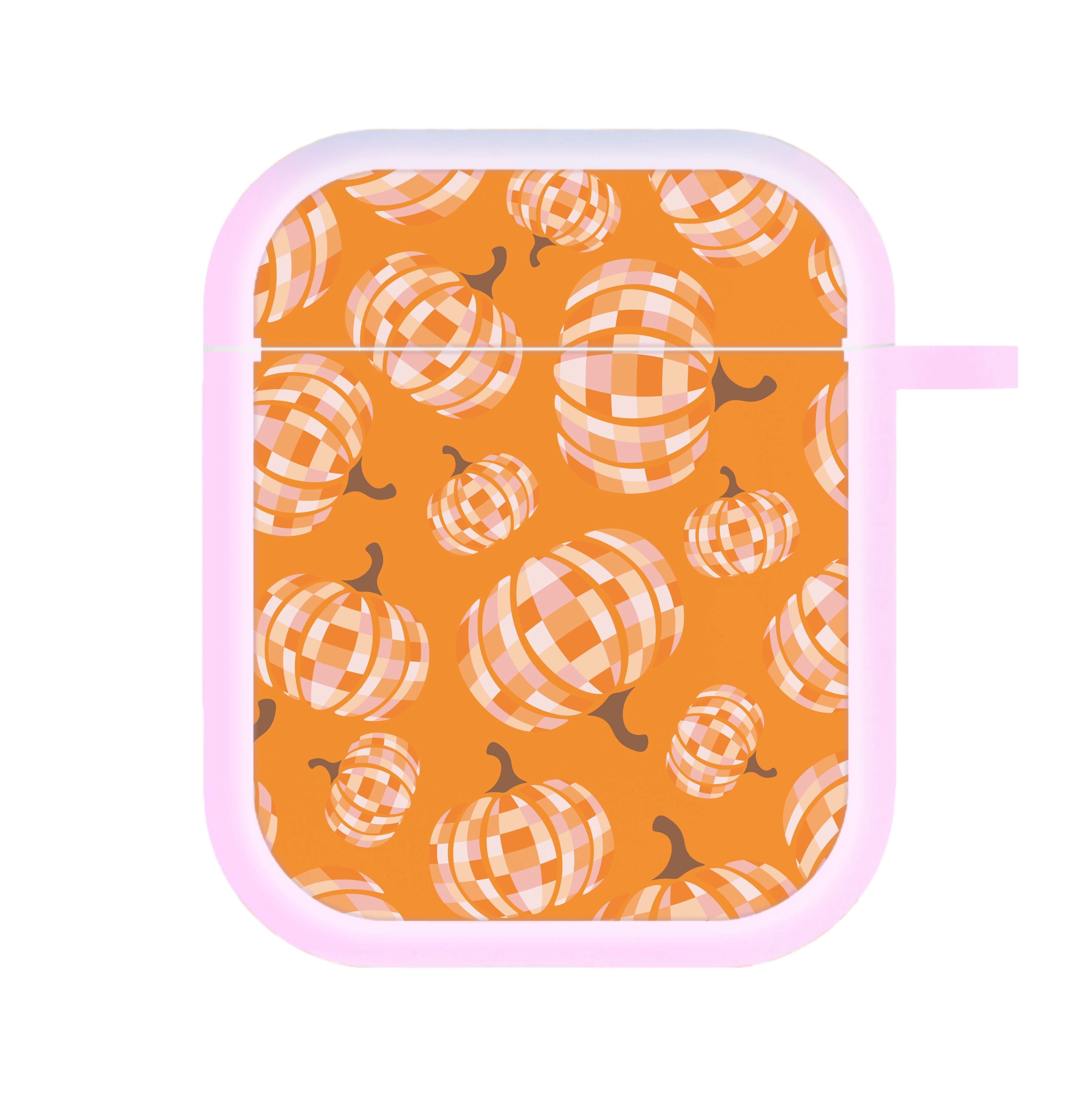 Disco Pumpkins Pattern AirPods Case