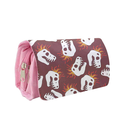 Bone Pattern - Dinosaurs Pencil Case