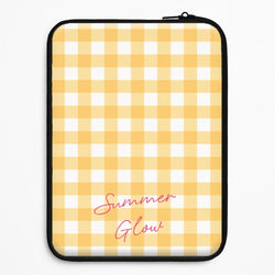 Tartan Summer Glow Universal Laptop Sleeve