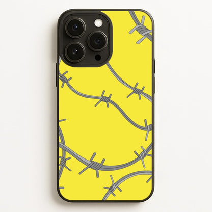 Barbed Wire - Post Phone Case for iPhone, Samsung Galaxy and Google Pixel