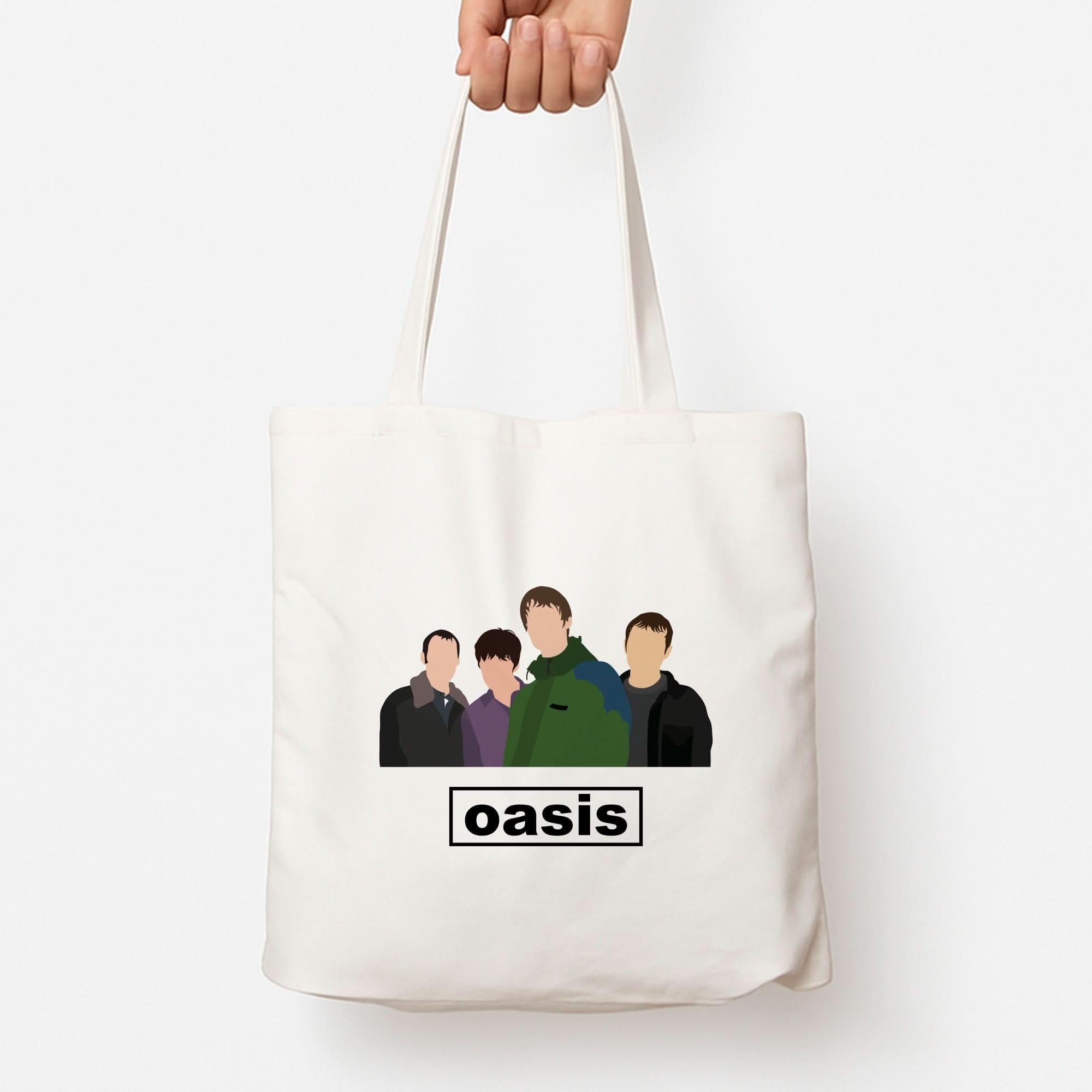 Rock Band Members Tote Bag