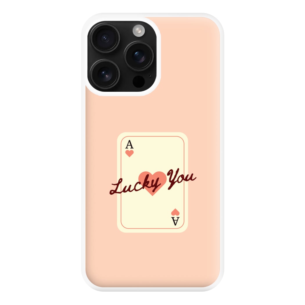 Lucky You Card iPhone 16 Pro Case