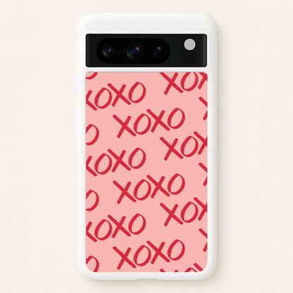 XOXO Pattern Google Pixel 8 Pro Case