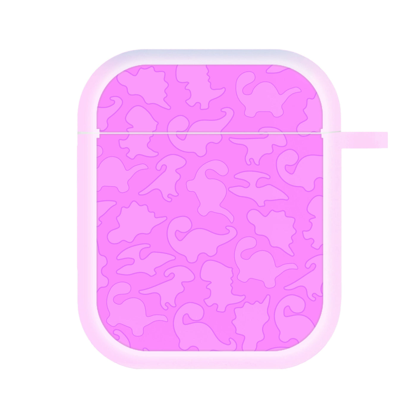 Pink Pattern - Dinosaurs AirPods Case