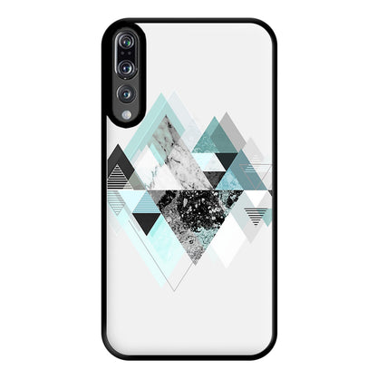 Triange Marble Pattern Phone Case