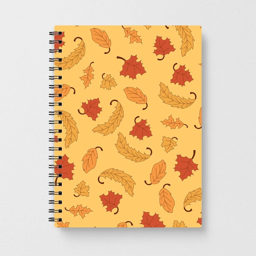 Leaves Assortment Pattern Notebook