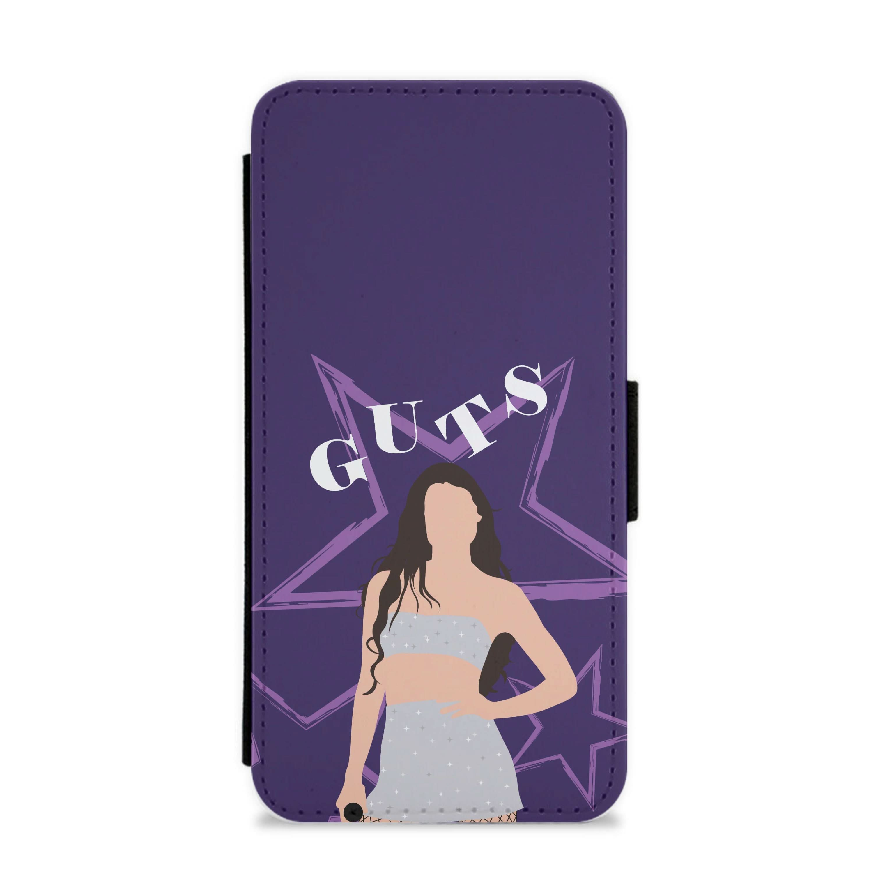 Dark Purple Olivia Flip / Wallet Phone Case