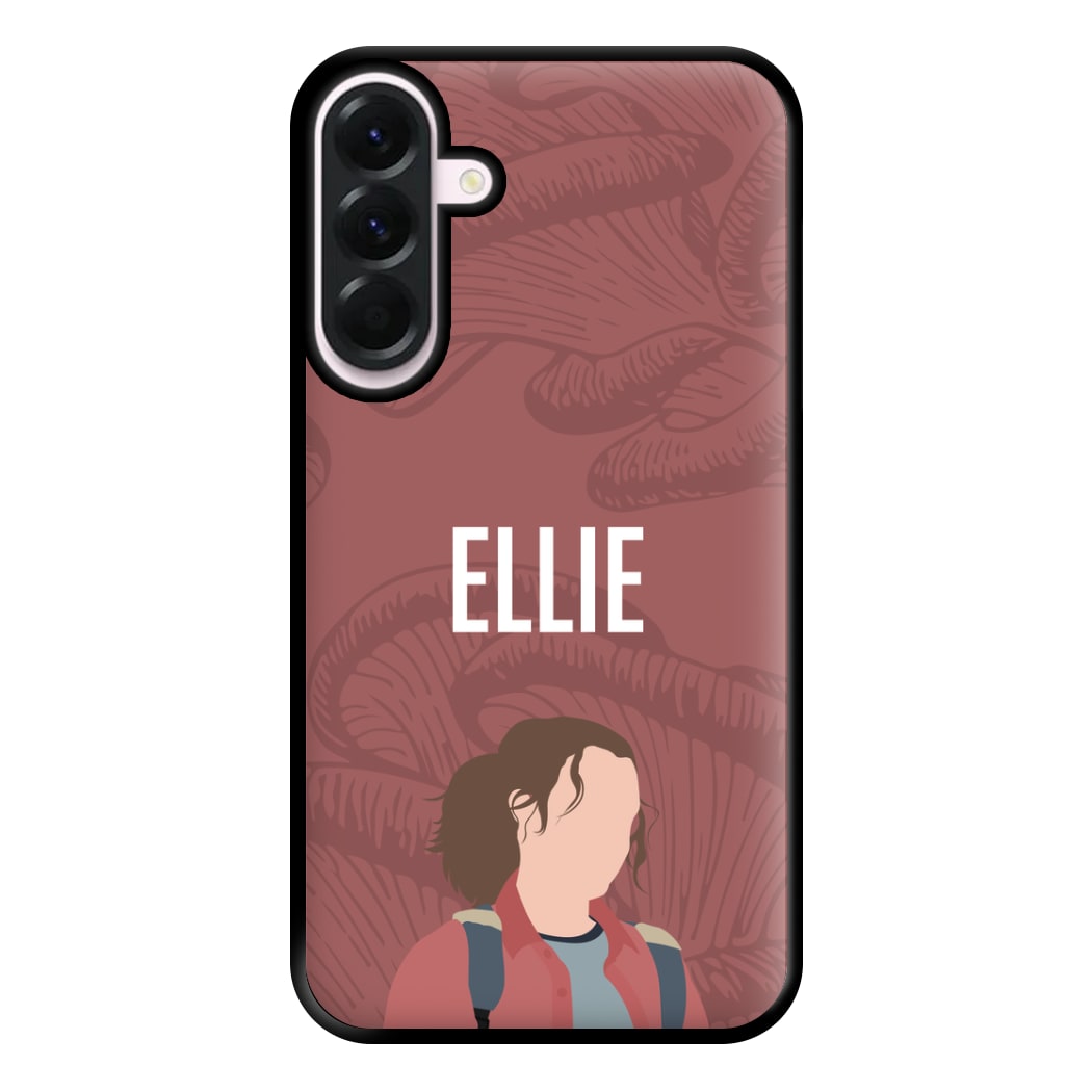 Ellie Mushroom Pattern Galaxy A36 Case