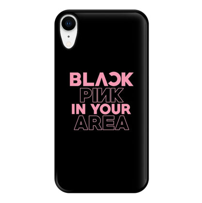 Girl K-Pop Band In Your Area - Black Phone Case