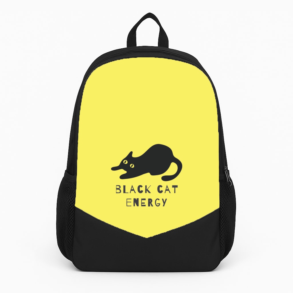 Black Cat Energy Backpack