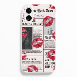 Headline Kisses iPhone 16 Case