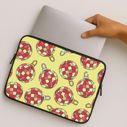 Disco Baubles Pattern MacBook Cover