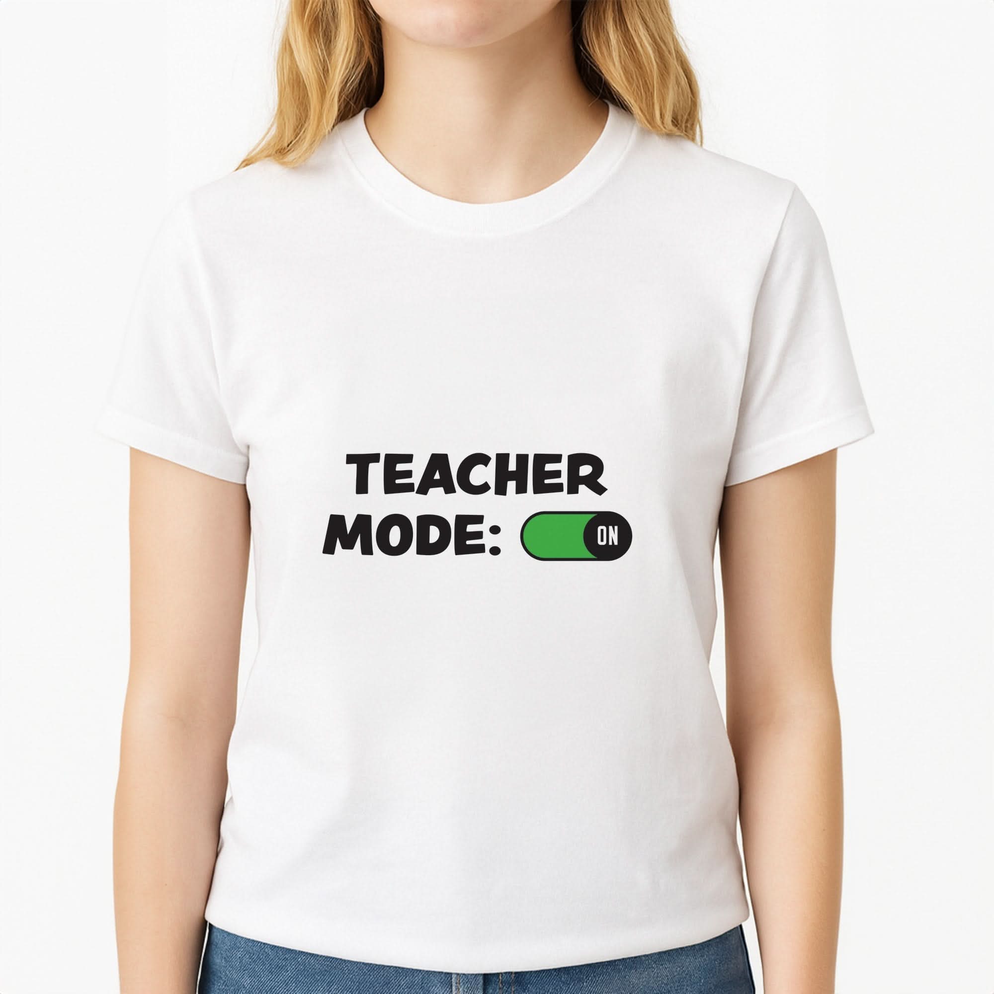 Teacher Mode On Womens T-Shirt