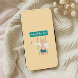 Man Child Miles Leather Phone Case