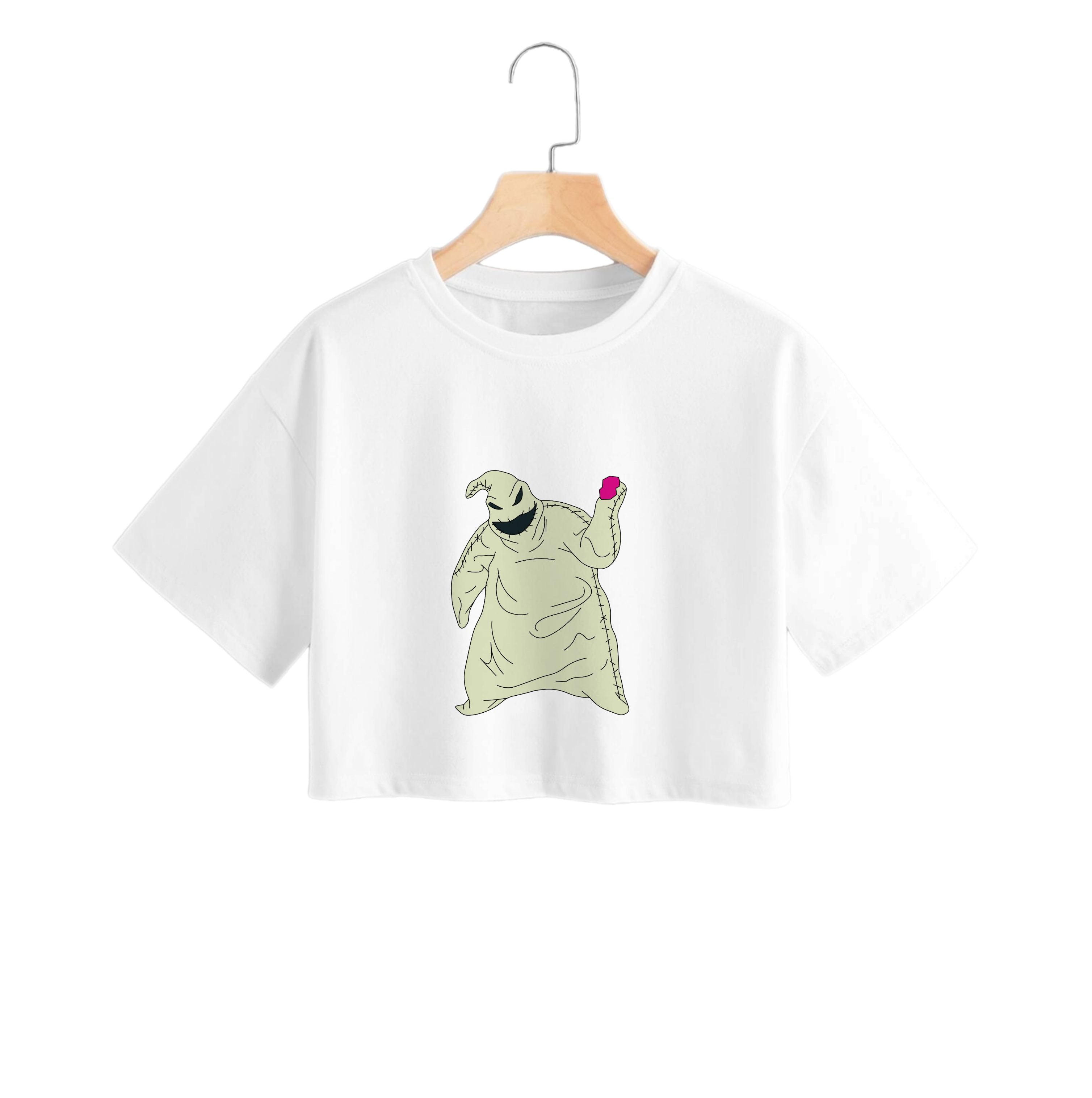 Oogie Boogie Green - TNBC Crop Top