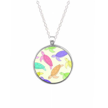 Multi Coloured Turtle Pattern - Sealife Necklace