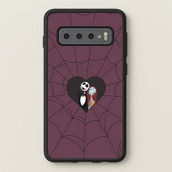 J And S Cobweb Heart Galaxy S10 Case