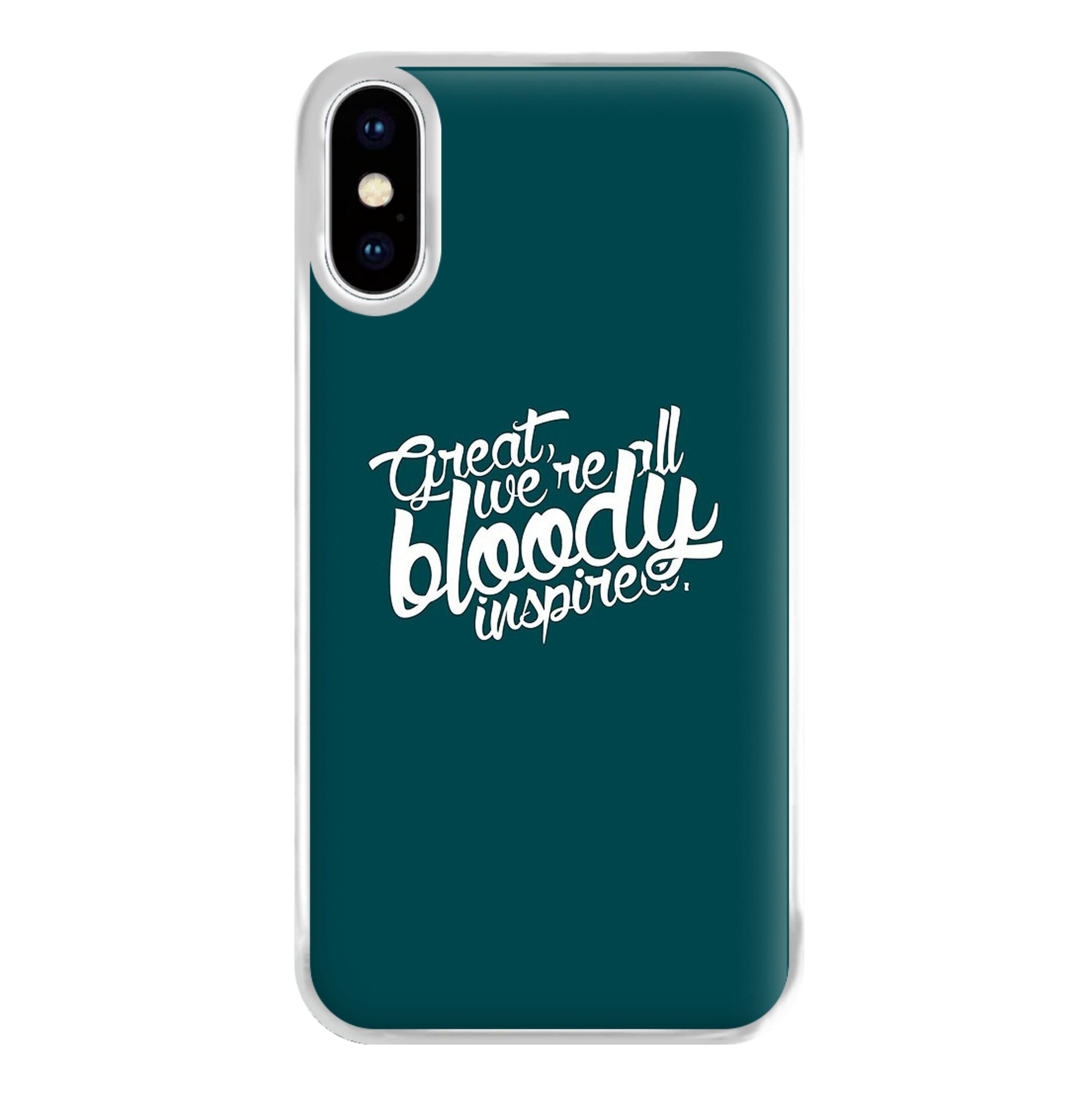 Great, We're All Bloody Inspired - Maze Phone Case