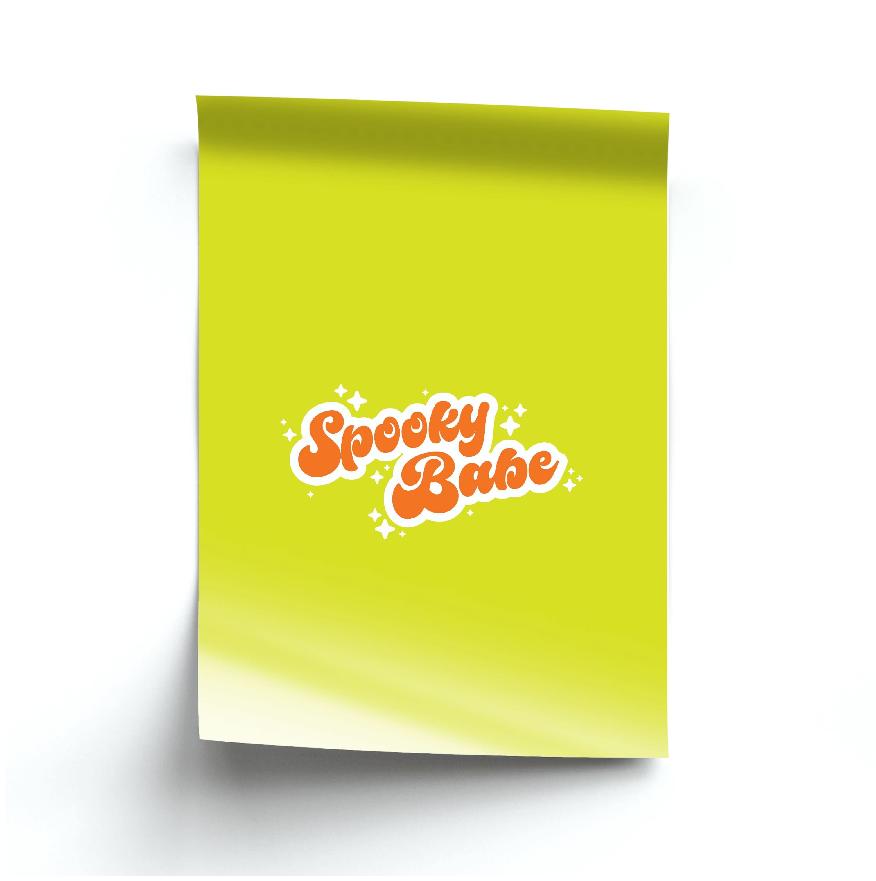 Spooky Babe Poster