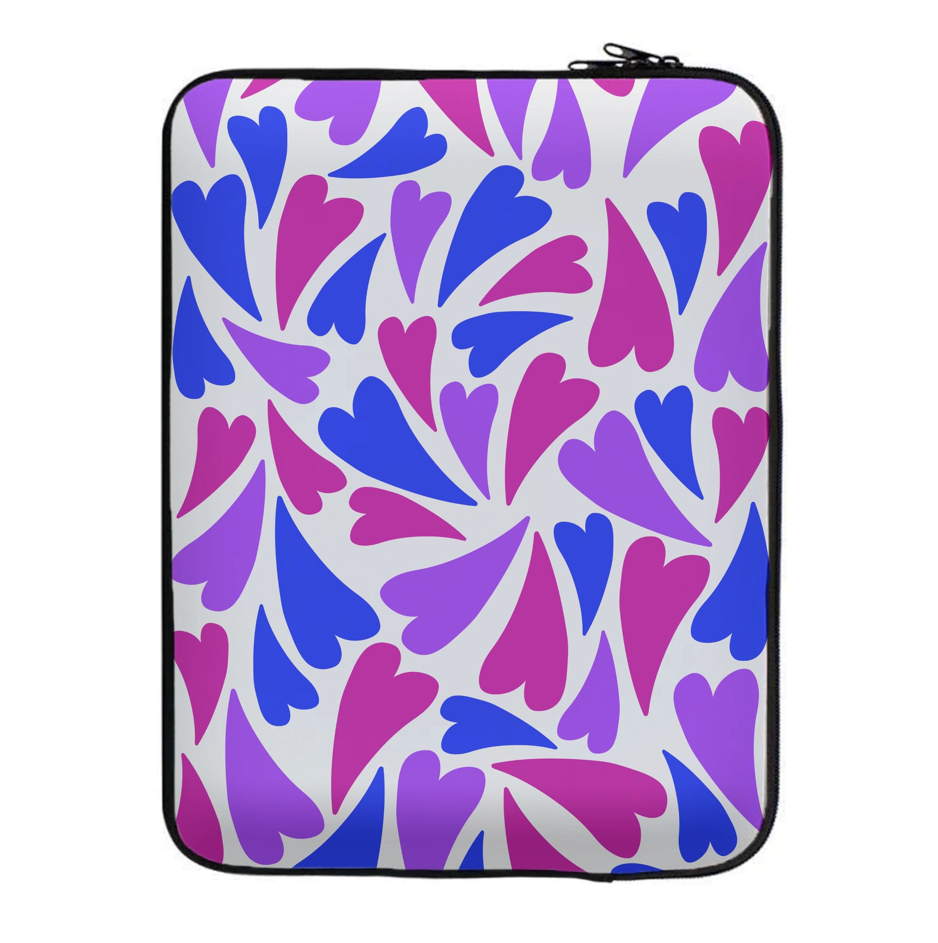 Bisexual Hearts - Pride Laptop Sleeve