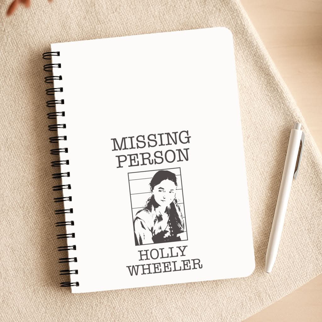 Missing Person Holly Notepad