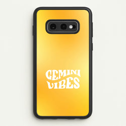 Gemini Vibes Gradient Zodiac Galaxy S10e Case