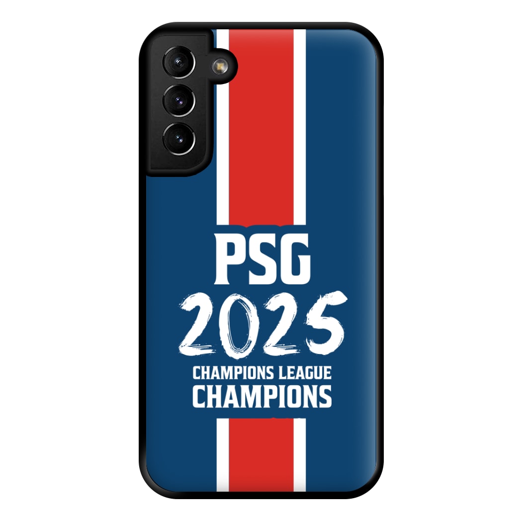 Champion League Winners 25 PSG Galaxy S21 Plus Case