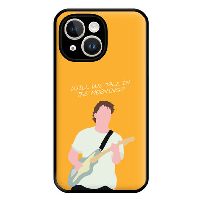Will We Talk In The Morning Yellow iPhone 15 Plus Case