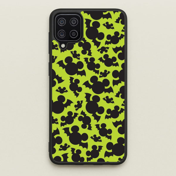 Mouse Bats Pattern Galaxy A12 Case
