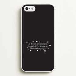 Lighting Up The Sky Tonight iPhone 5 / 5s / SE 2016 Case