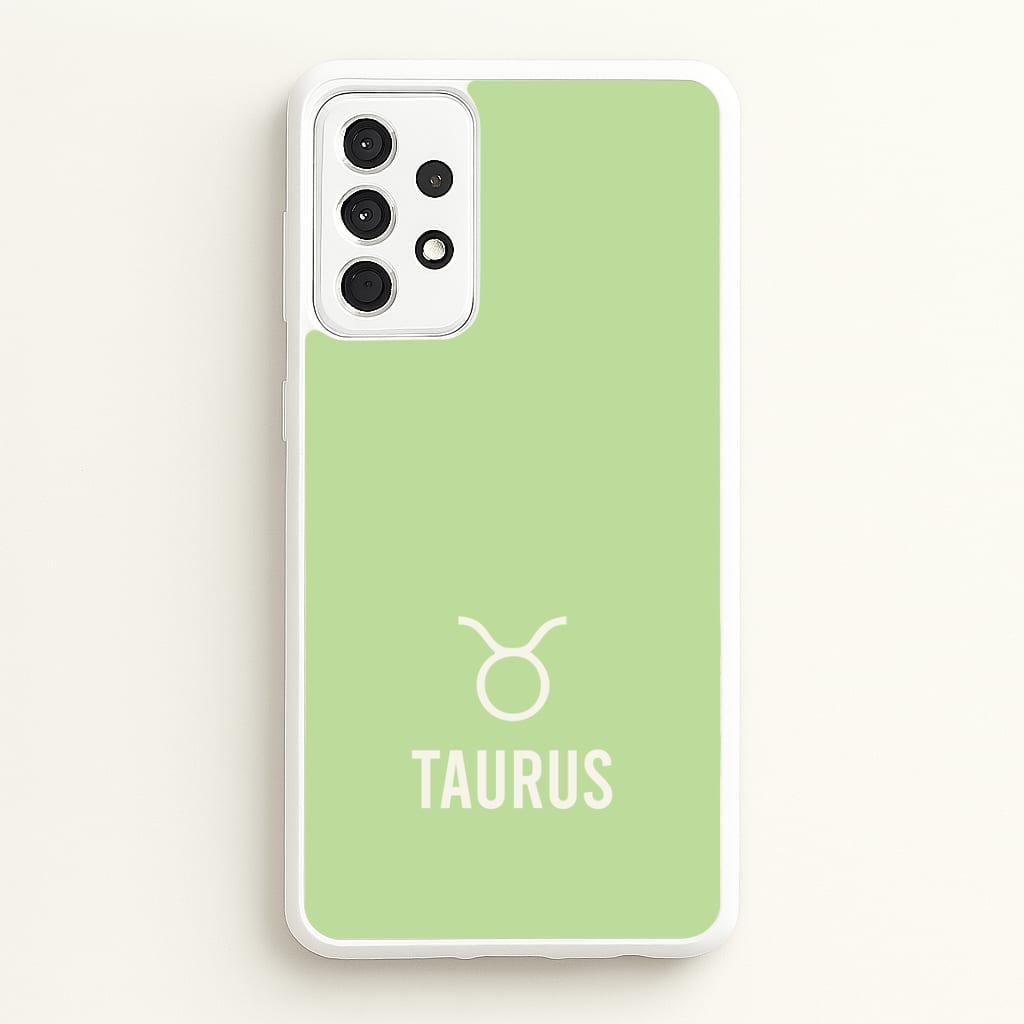 Taurus Pastel Zodiac Galaxy A52 / A52s Case