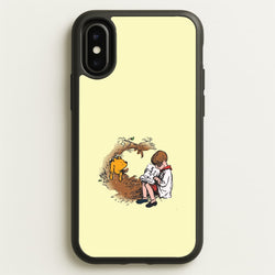 Winnie And Christopher In A Tree iPhone X / XS Case