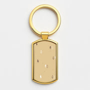 Minimal Christmas Trees Pattern Luxury Keyring 3