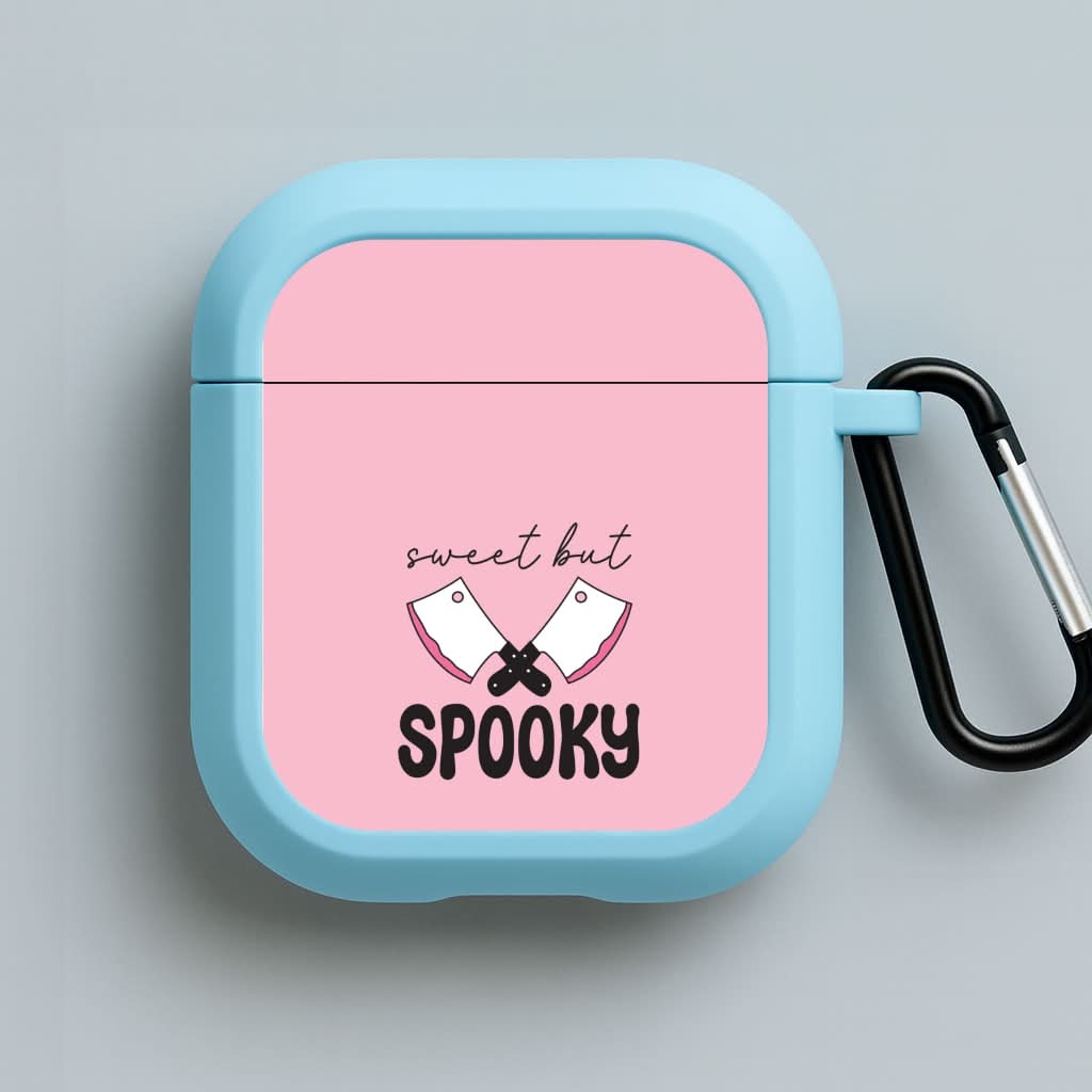 Sweet But Spooky Blue AirPods Case