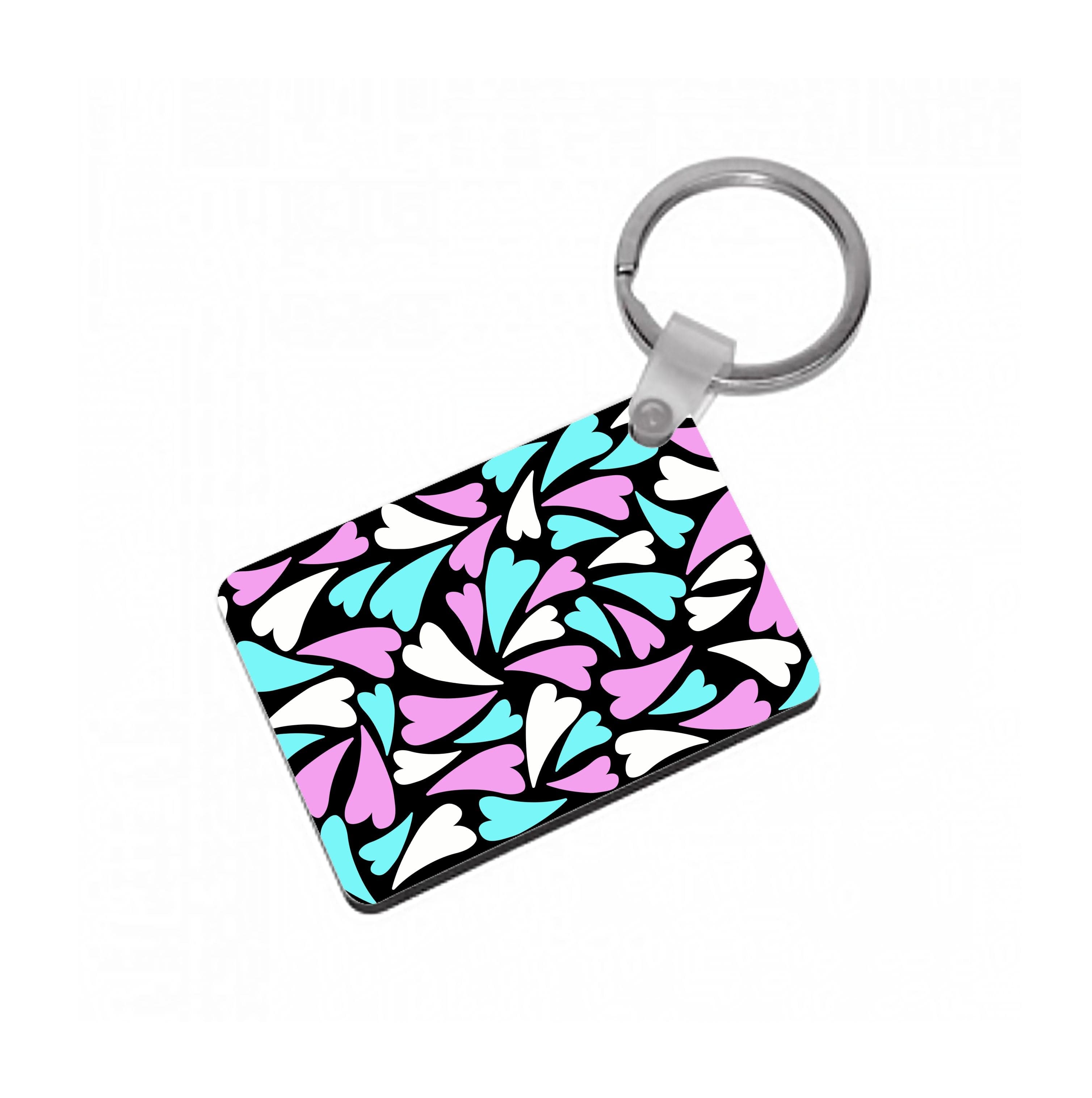 Transgender Hearts - Pride Keyring