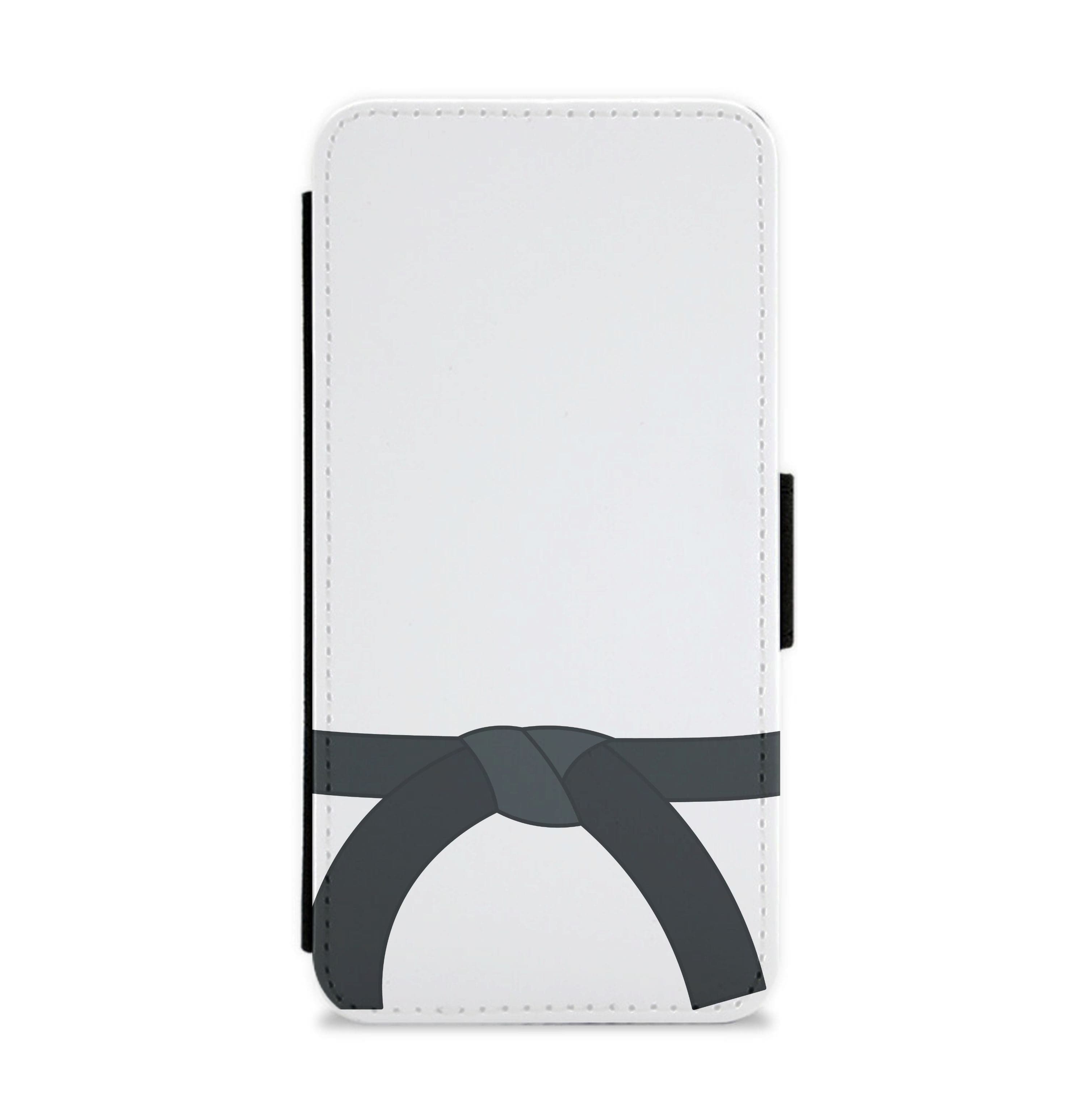 Black Belt Flip / Wallet Phone Case