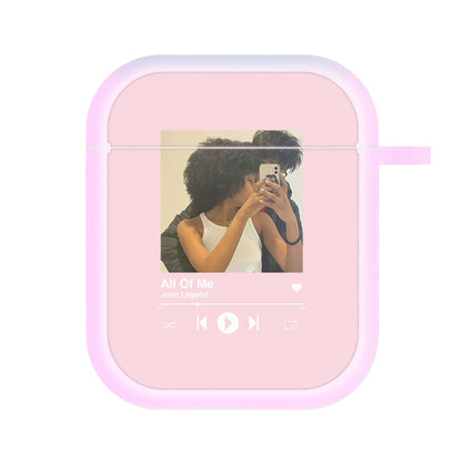 Album Cover - Personalised Couples AirPods Case