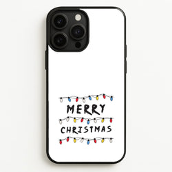 Merry Christmas String Lights iPhone 13 Pro Max Case