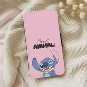 My Sprit Animal Blue Alien Flip / Wallet Phone Case 5