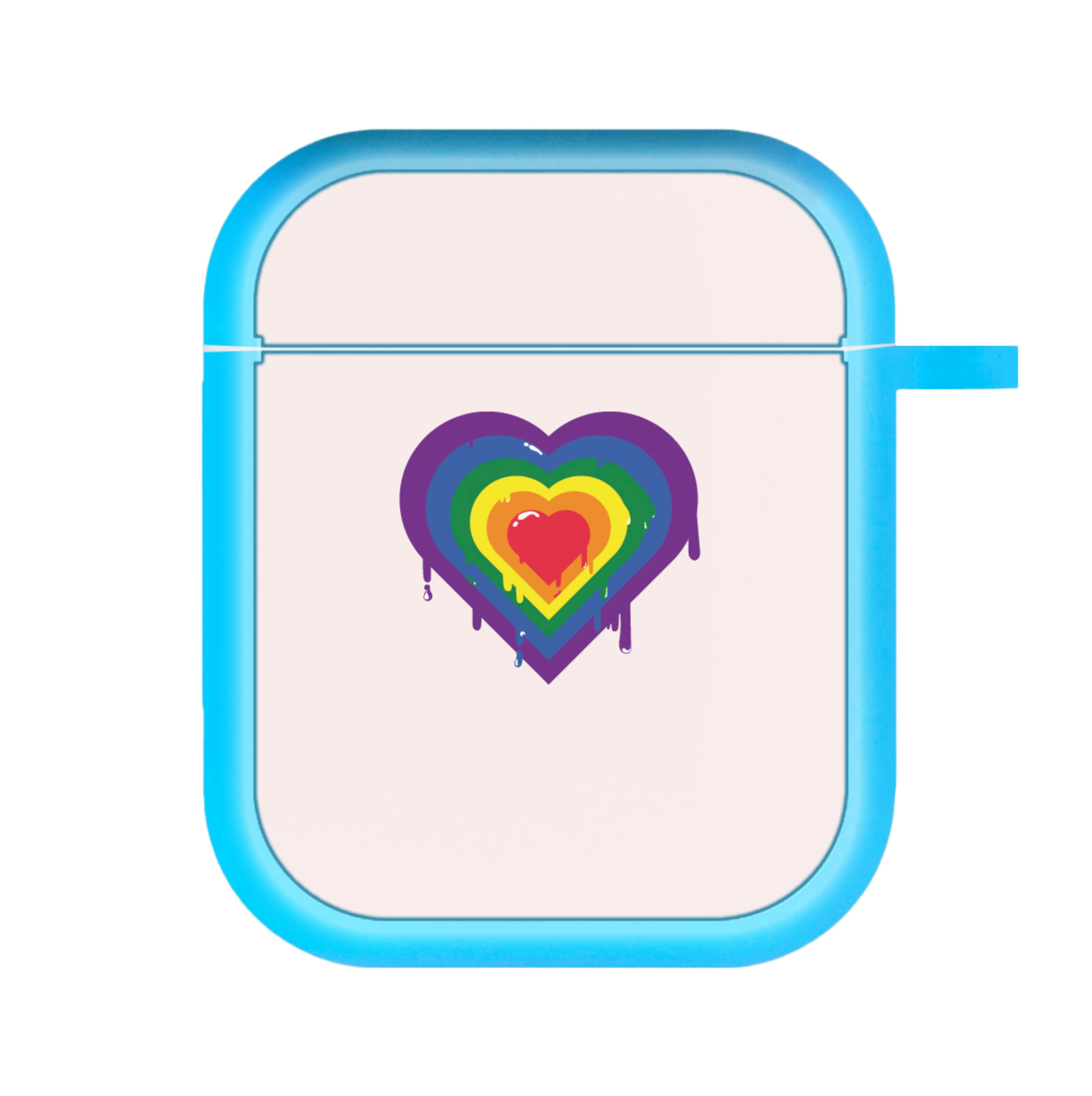 Dripped heart - Pride AirPods Case