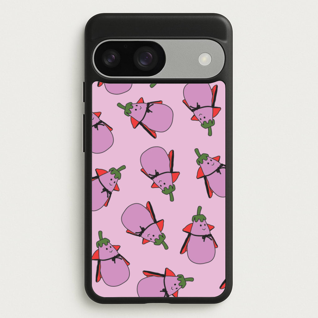 Vampire Vegetable Pattern - Halloween Google Pixel 9 / 9 Pro Case