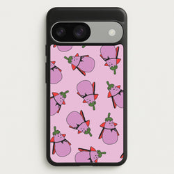 Vampire Vegetable Pattern - Halloween Google Pixel 9 / 9 Pro Case
