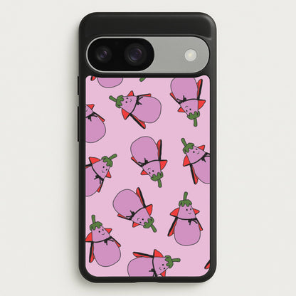 Vampire Vegetable Pattern - Halloween Google Pixel 9 / 9 Pro Case