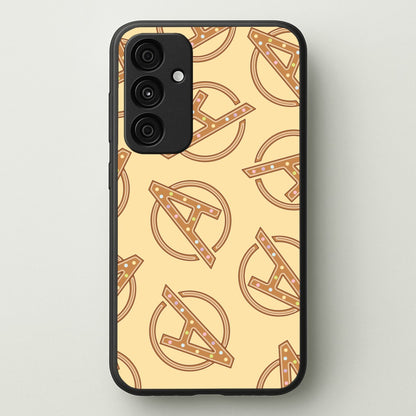 Superhero Team Gingerbread Pattern Galaxy A55 Case
