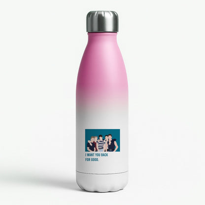 I Want You Back Pink Water Bottle