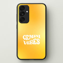 Gemini Vibes Gradient Zodiac Galaxy A55 Case
